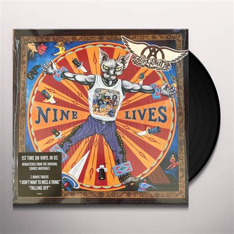 Aerosmith Nine Lives Vinyl Record