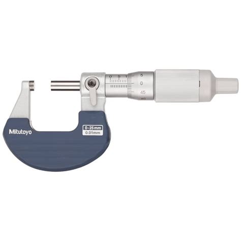 Mitutoyo 102 701 Ratchet Thimble Micrometer 0 25mm Micrometers From