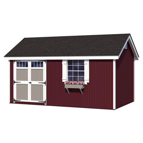 Little Cottage Co Colonial Pinehurst 10 Ft X 20 Ft Outdoor Wood
