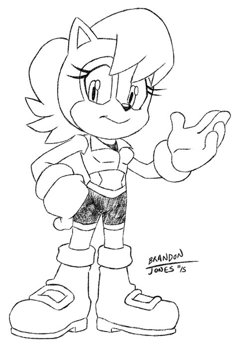 New 252 Sally Acorn By Leatherruffian On Deviantart