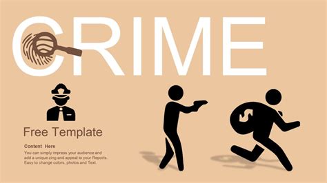 Crimen Plantilla Powerpoint · Plantillas Powerpoint Gratis