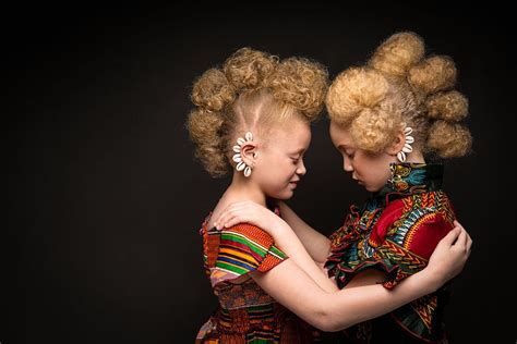 High Fashion Afro Art Shows Portraits Of Girls Rocking