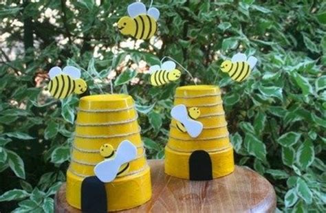 48 Beautiful And Creative Bee Craft Ideas Feltmagnet