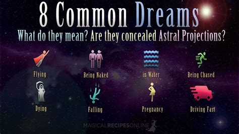 8 Common Dreams What Do They Mean Are My Dreams Concealed Astral