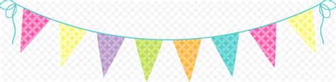 Colorful Bunting Pennant Banner Clipart Png Citypng