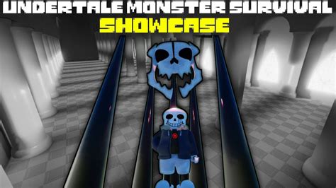 Undertale Monster Survival Showcase Killer Sans Roblox Youtube