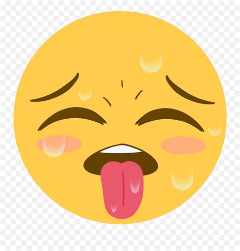 Download Ahegao Emoji Pngahegao Emoji Free Transparent Emoji