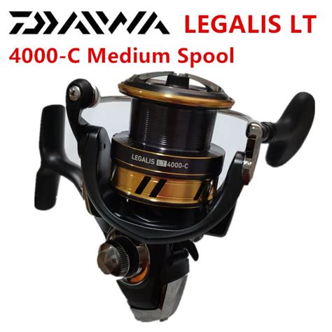 New Daiwa Legalis Lt 4000 C Medium Spool 2000s Xh Shallow Spool 2500d