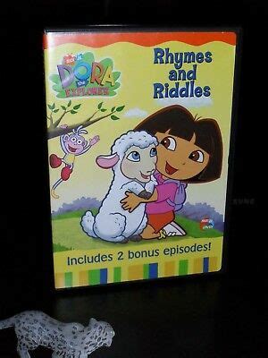 Free shipping for many products! DORA THE EXPLORER "Rhymes and Riddles" DVD (2003) Nick Jr. (Tested) - $3.92 | PicClick CA