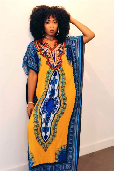 Dashiki Kaftan Dress African Wear African Attire African Women African Dress African Style