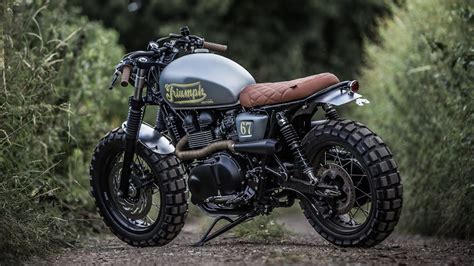 Custom Triumph Bonneville T100 By Down And Out Cafe Racers