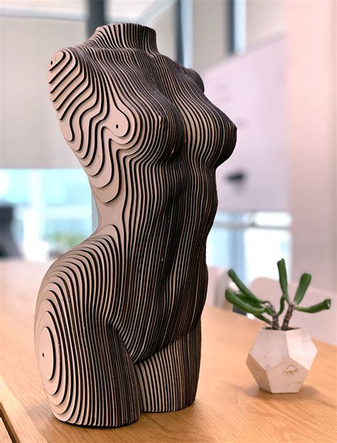 Woman Torso Sculpture Darkly Labs