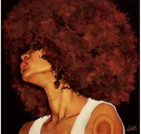 Big Hair Black Love Art African American Art African Art American
