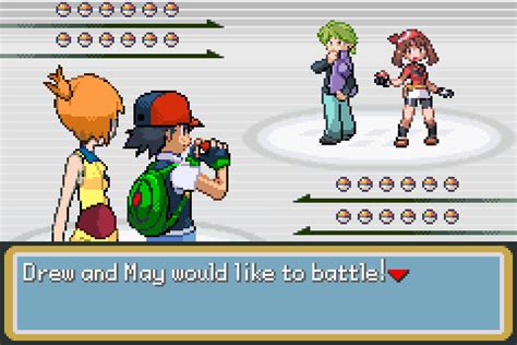Ash And Misty Vs Drew And May By Beewinter55 On Deviantart
