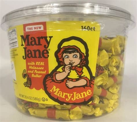 Mary Jane Molasses Peanut Butter Candy 160 Ct 204 Oz Classic Retro