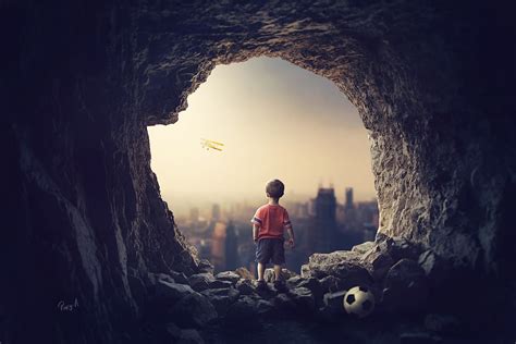 The Cave Photoshop Manipulation Tutorial Compositing Rafy A