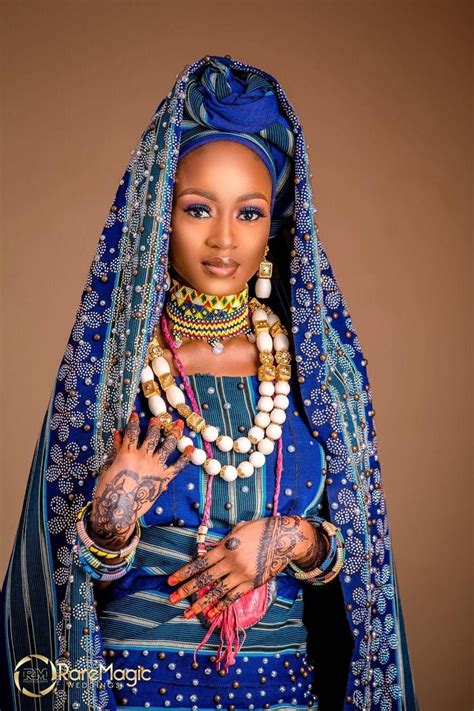 The Fulani Bride Is A Work Of Art From The Attire To The Accessories