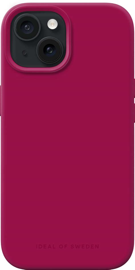 Ideal Of Sweden Iphone 15 Silicone Case Magenta