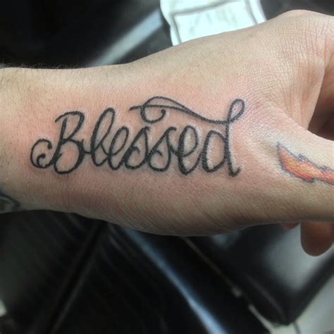 Blessed Tattoos Designs Ideas And Meaning Tattoos For You