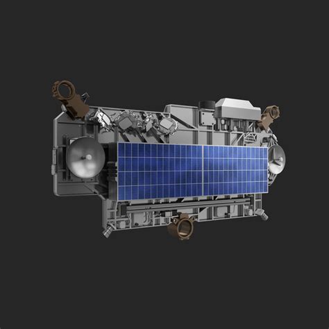 Spacex Starlink Satellite Cgtrader