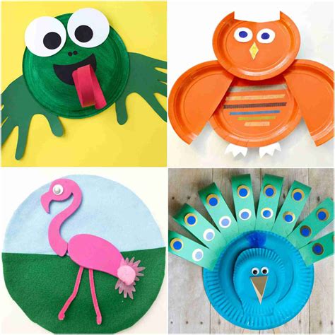 22 Easy And Fun Paper Plate Crafts To Make Seeing Dandy Blog