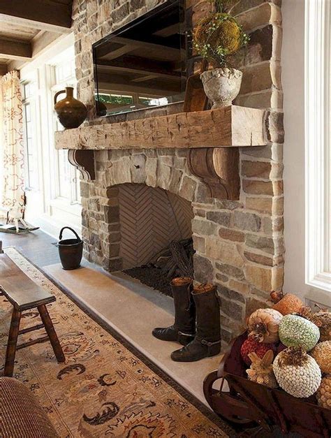 This Unique Rustic Fireplace Is Certainly A Stunning Style Principle