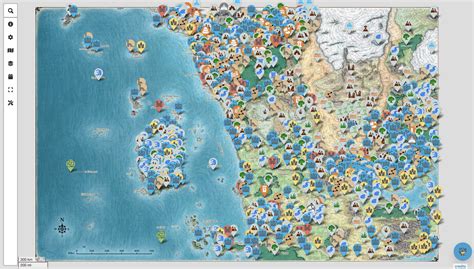 Sword Coast Interactive Map Rforgottenrealms