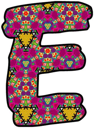 On the simpler side, free printable alphabet letters make fun coloring projects for the little ones. ArtbyJean - Paper Crafts: Individual letters and numbers ...