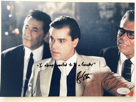 Goodfellas Ray Liotta Signed Movie Photo