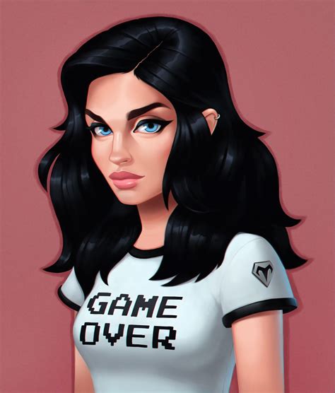 pin by 𝑳𝒂𝒗𝒆𝒋𝒂𝒉 on cartoon girl gamer girl girl cartoon gamer pics