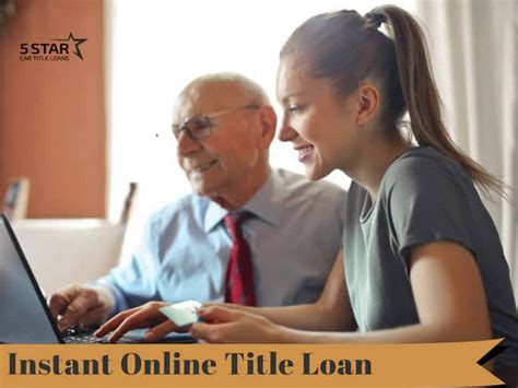 Instant Online Title Loan Apply Online 5 Star Loans
