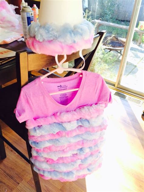 Most versions of a cotton candy costume require you to do nothing more than attach a bunch of cotton stuffing to a shirt or dress and call it a. DIY cotton candy costume! | Candy costumes, Cotton candy costume, Cotton candy