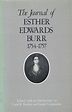 The Journal of Esther Edwards Burr, 1754-1757