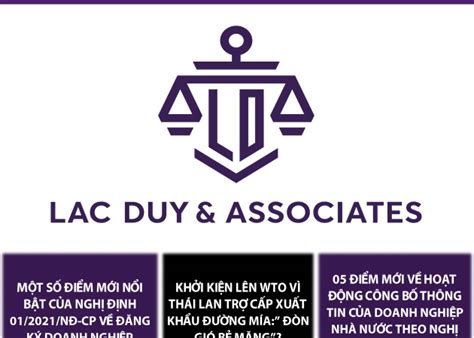 Bản Tin Pháp Luật Tháng 52021 Lac Duy Associates Law Firm