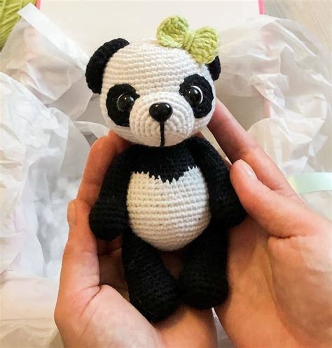 Amigurumi Panda Free Crochet Pattern Amiguroom Toys