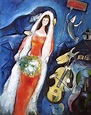 La Mariée, Marc Chagall, oil on canvas, 1950 : r/Art