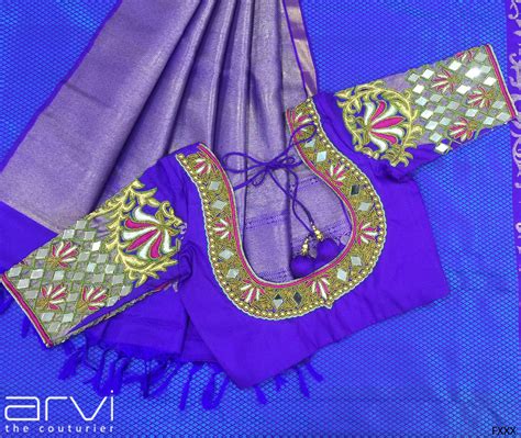 Custom Tailored Aari Work Blouse By Arvi The Couturier Aari Work