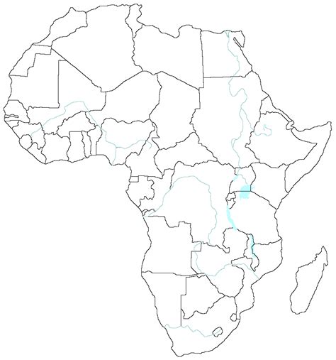 Salida Superficial Negociar Mapa Politico De Africa Para Imprimir
