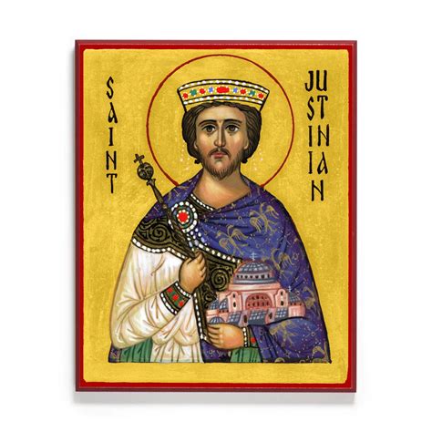 Saint Justinian The Great Icon S532 Legacy Icons