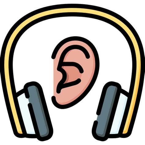 Hearing Test Special Lineal Color Icon
