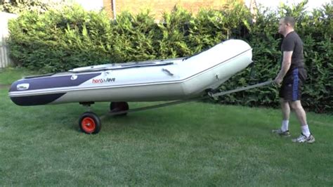 Inflatable Boat Launch Trolley Assembly Inflatable Boat Inflatable