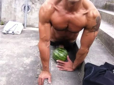 Man With Watermelons Hot Sex Picture