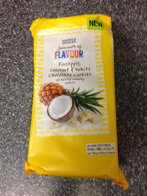 Marks & spencer m & s chocolate chip cookies. A Review A Day: Today's Review: Marks & Spencer Pineapple ...