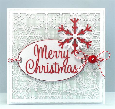 Snowflake Background Free Cut File Birds Cards