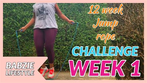 How to jump rope to support weight loss. 12 Week Jump Rope Challenge | Week 1 | Weight Loss ...