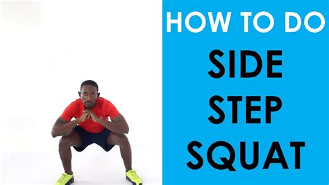 How To Do Side Step Squats Exercise Of The Day 14 Youtube