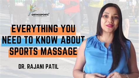 everything you need to know about sports massage youtube