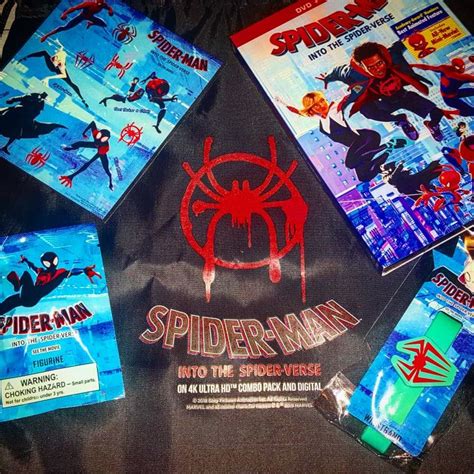Spider Man Into The Spider Verse Dvd Gift Set Giveaway Ends