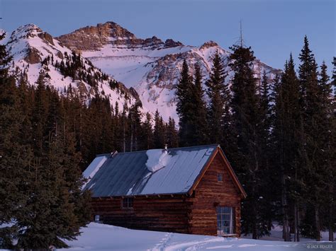 Hideout Cabin San Juan Mountains Colorado Mountain Photography By