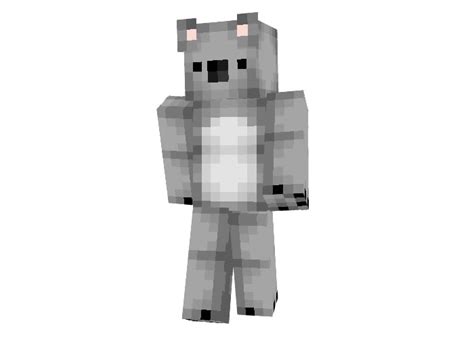 Koala Skin For Minecraft 64x32 Uk